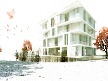 Smart Material House (infra-lightweight concrete), IBA Hamburg